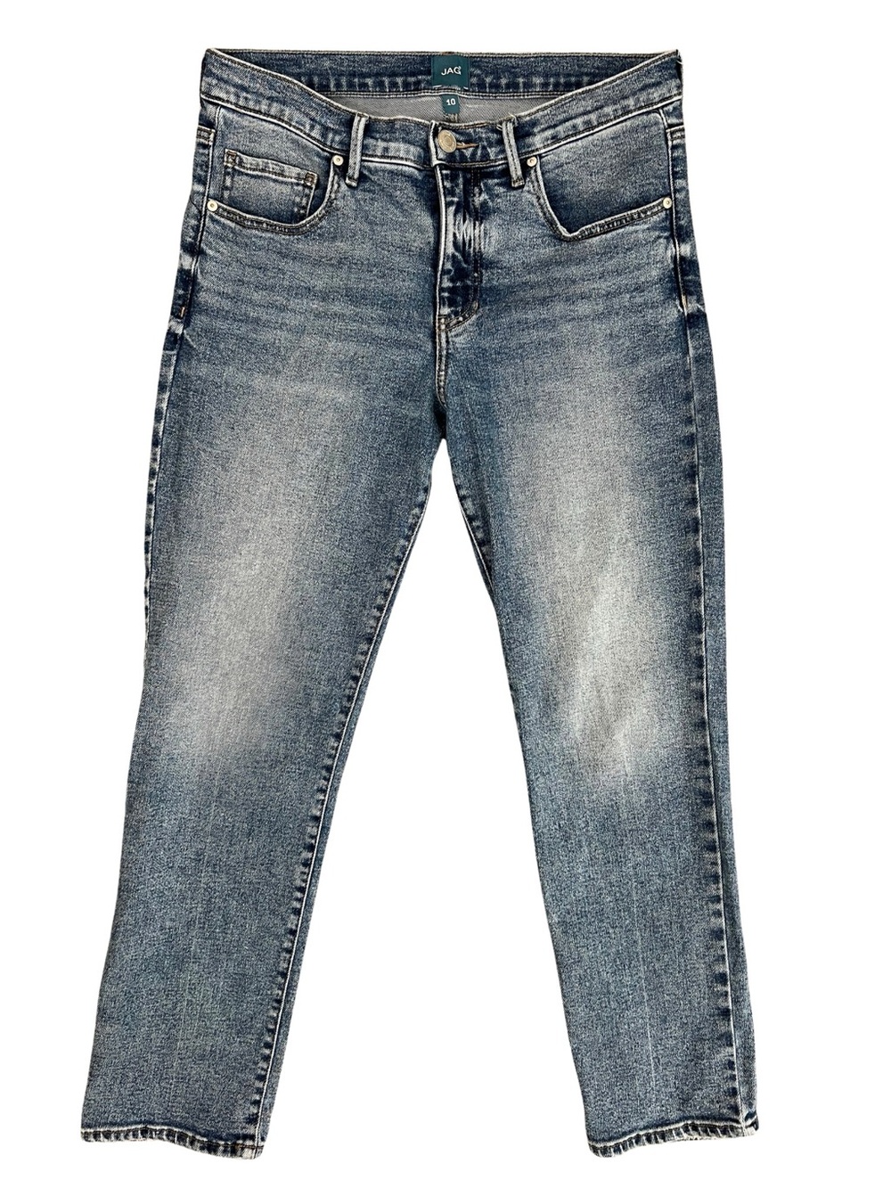 JAG Jeans Cassie Straight Leg Ankle Women’s  10 Stretch Blue Denim